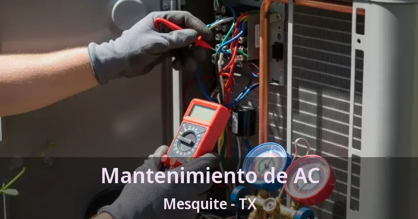 Mantenimiento de AC Mesquite - TX