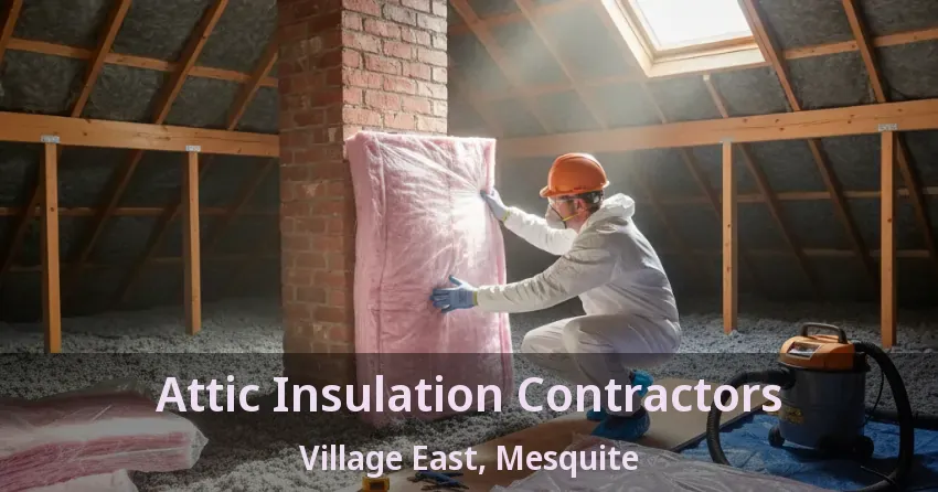 Attic Insulation Contractors Village East, Mesquite - TX Attic Insulation Contractors Village East, Mesquite - TX