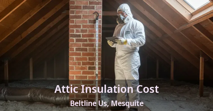 Attic Insulation Cost Beltline Us, Mesquite - TX