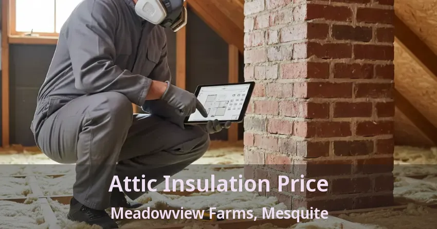 Attic Insulation Price Meadowview Farms, Mesquite - TX Attic Insulation Price Meadowview Farms, Mesquite - TX