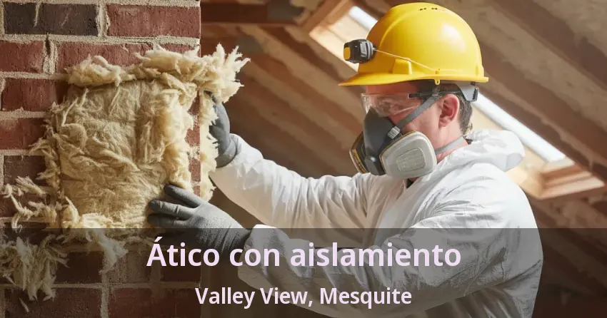 Ático con aislamiento Valley View, Mesquite - TX