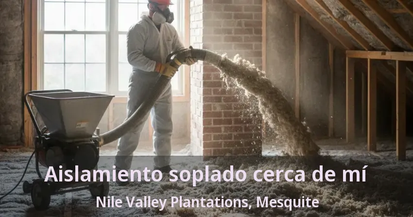 Aislamiento soplado cerca de mí Nile Valley Plantations, Mesquite - TX