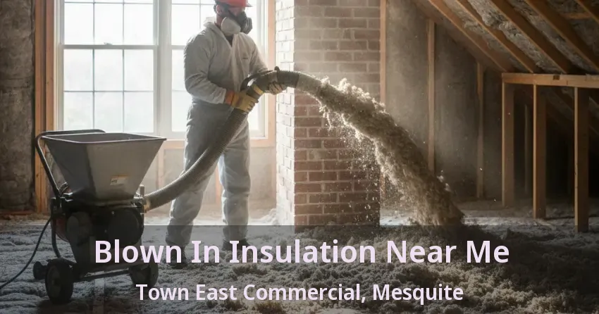 Blown In Insulation Near Me Town East Commercial, Mesquite - TX Blown In Insulation Near Me Town East Commercial, Mesquite - TX