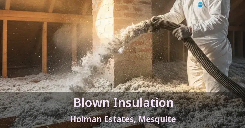 Blown Insulation Holman Estates, Mesquite - TX