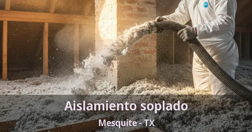 Aislamiento soplado Mesquite - TX