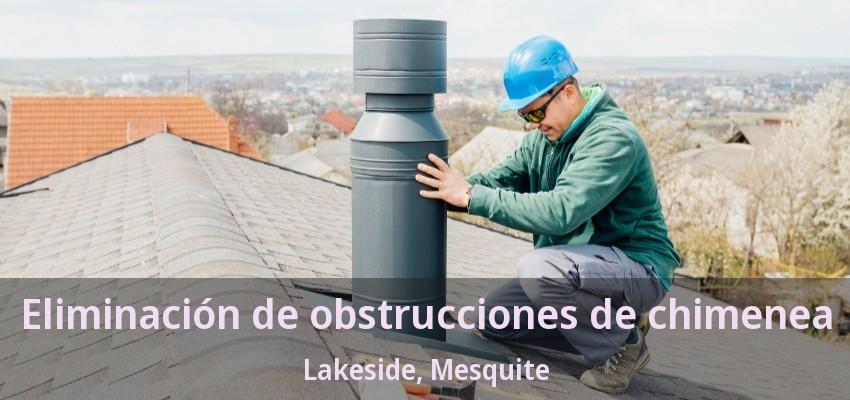 Eliminación de obstrucciones de chimenea Lakeside, Mesquite - TX Eliminación de obstrucciones de chimenea Lakeside, Mesquite - TX
