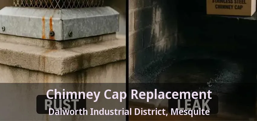 Chimney Cap Replacement Dalworth Industrial District, Mesquite - TX