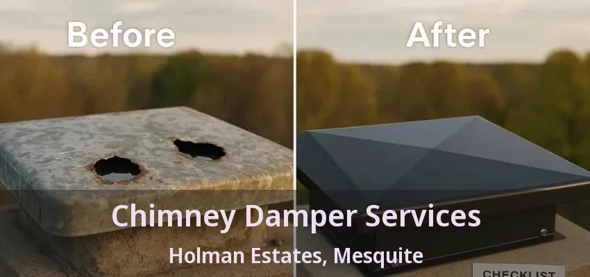 Chimney Damper Services Holman Estates, Mesquite - TX