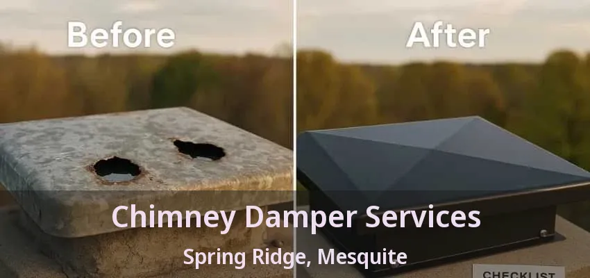 Chimney Damper Services Spring Ridge, Mesquite - TX