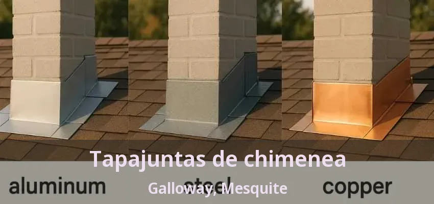 Tapajuntas de chimenea Galloway, Mesquite - TX