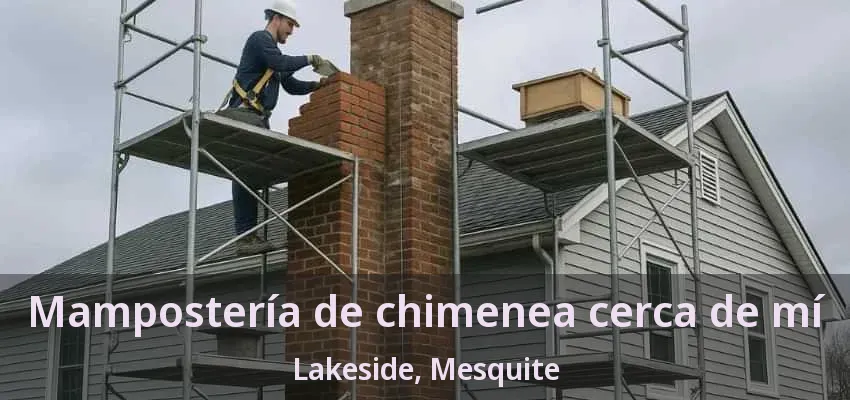 Mampostería de chimenea cerca de mí Lakeside, Mesquite - TX