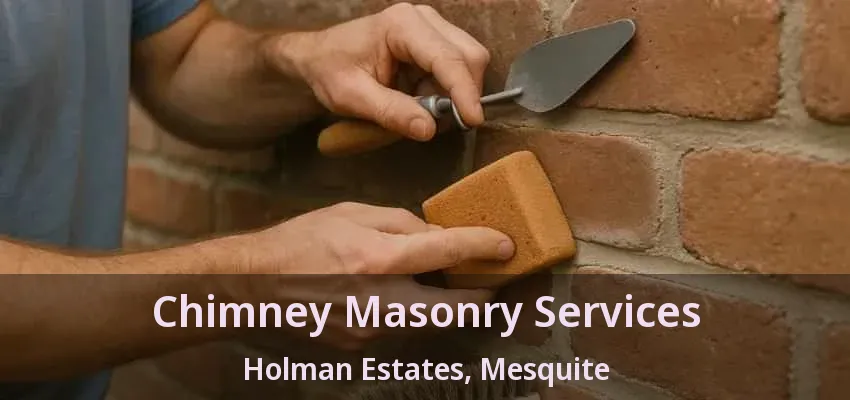 Chimney Masonry Services Holman Estates, Mesquite - TX