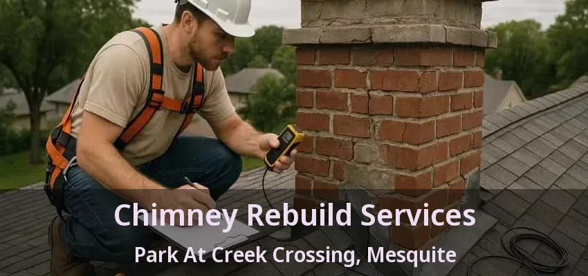 Chimney Rebuild Services Park At Creek Crossing, Mesquite - TX