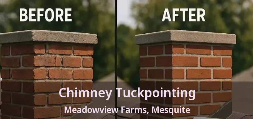 Chimney Tuckpointing Meadowview Farms, Mesquite - TX