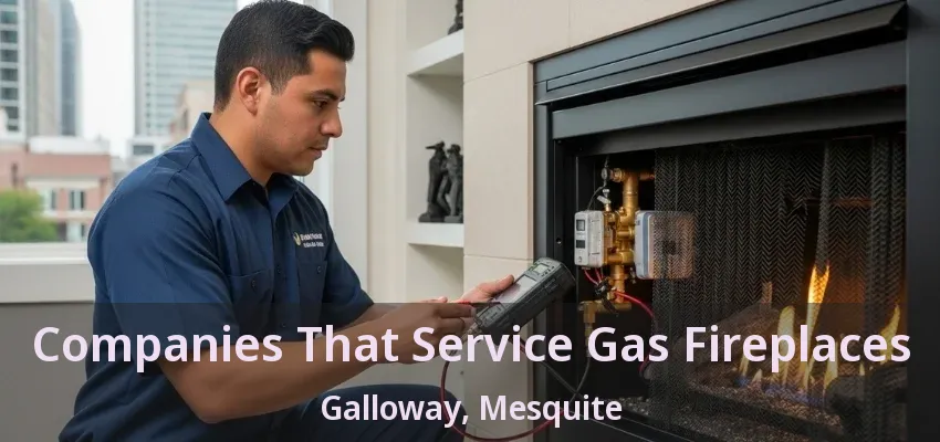 Companies That Service Gas Fireplaces Galloway, Mesquite - TX