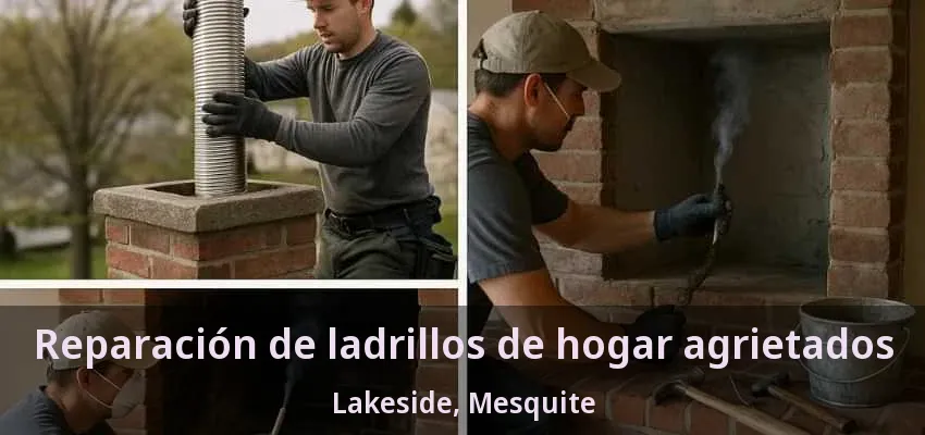 Reparación de ladrillos de hogar agrietados Lakeside, Mesquite - TX Reparación de ladrillos de hogar agrietados Lakeside, Mesquite - TX