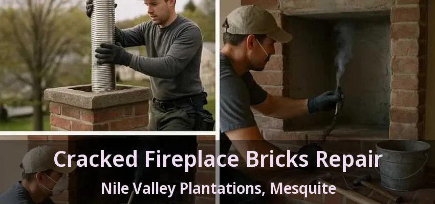 Cracked Fireplace Bricks Repair Nile Valley Plantations, Mesquite - TX Cracked Fireplace Bricks Repair Nile Valley Plantations, Mesquite - TX
