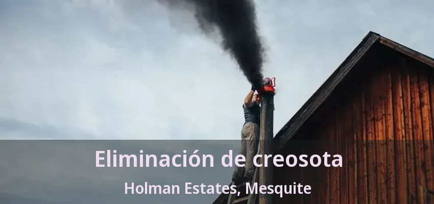 Eliminación de creosota Holman Estates, Mesquite - TX Eliminación de creosota Holman Estates, Mesquite - TX