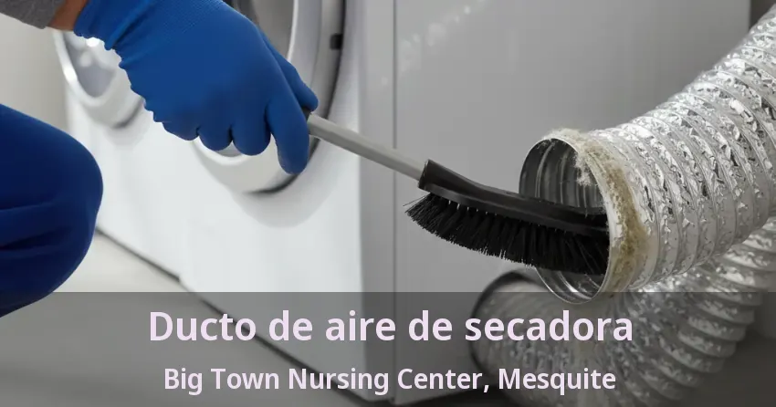 Ducto de aire de secadora Big Town Nursing Center, Mesquite - TX