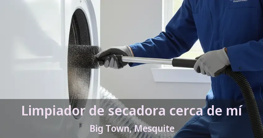 Limpiador de secadora cerca de mí Big Town, Mesquite - TX