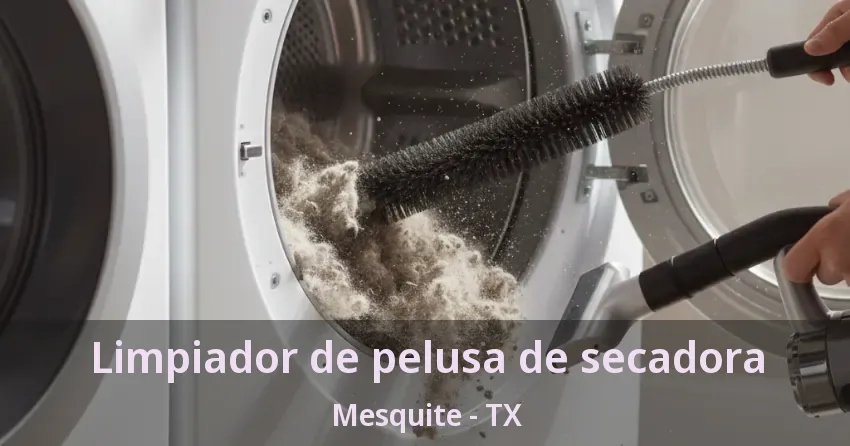 Limpiador de pelusa de secadora Mesquite - TX