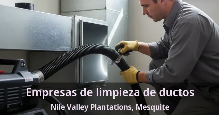 Empresas de limpieza de ductos Nile Valley Plantations, Mesquite - TX