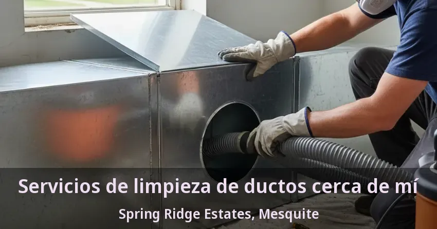 Servicios de limpieza de ductos cerca de mí Spring Ridge Estates, Mesquite - TX