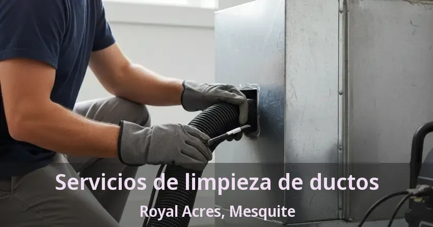 Servicios de limpieza de ductos Royal Acres, Mesquite - TX