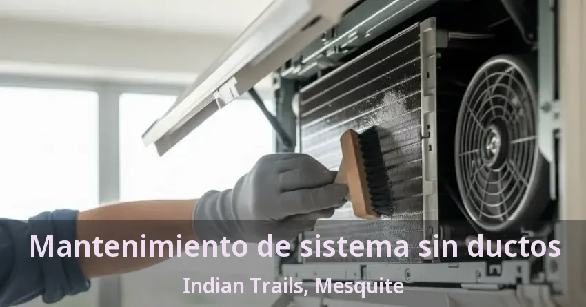 Mantenimiento de sistema sin ductos Indian Trails, Mesquite - TX