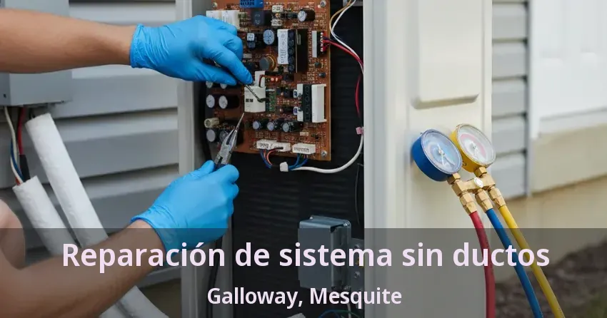 Reparación de sistema sin ductos Galloway, Mesquite - TX