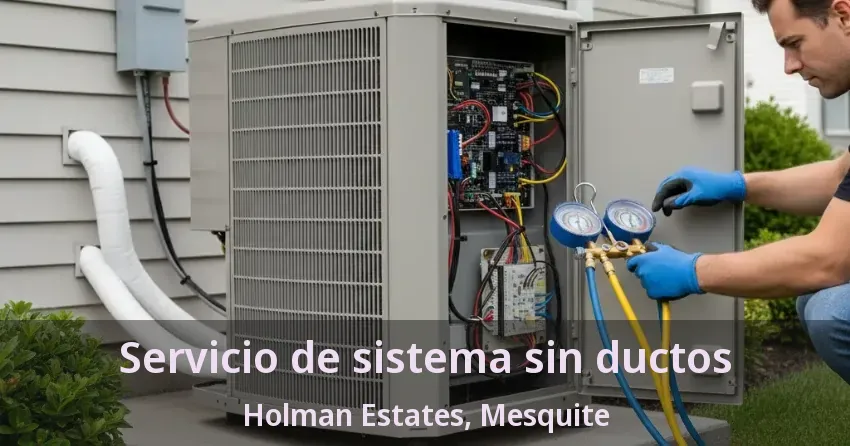 Servicio de sistema sin ductos Holman Estates, Mesquite - TX Servicio de sistema sin ductos Holman Estates, Mesquite - TX