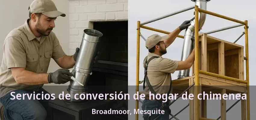 Servicios de conversión de hogar de chimenea Broadmoor, Mesquite - TX Servicios de conversión de hogar de chimenea Broadmoor, Mesquite - TX