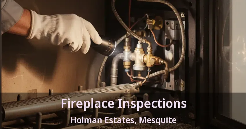 Fireplace Inspections Holman Estates, Mesquite - TX