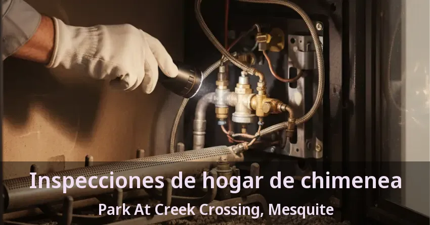 Inspecciones de hogar de chimenea Park At Creek Crossing, Mesquite - TX