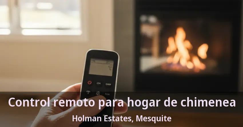 Control remoto para hogar de chimenea Holman Estates, Mesquite - TX Control remoto para hogar de chimenea Holman Estates, Mesquite - TX