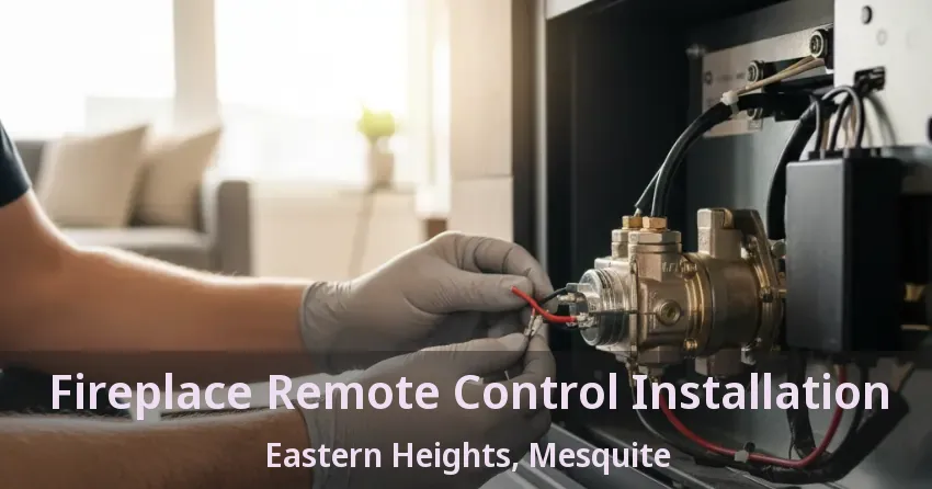 Fireplace Remote Control Installation Eastern Heights, Mesquite - TX
