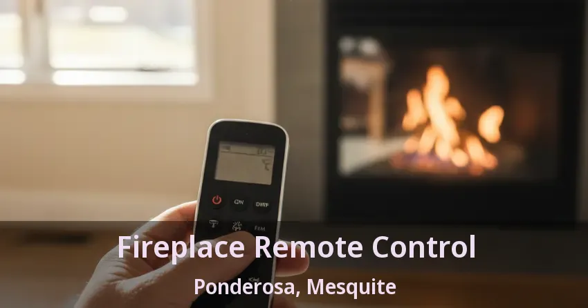 Fireplace Remote Control Ponderosa, Mesquite - TX Fireplace Remote Control Ponderosa, Mesquite - TX