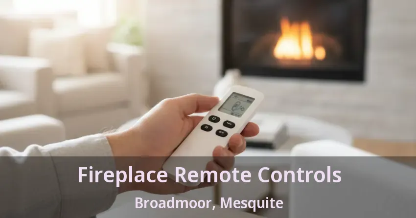 Fireplace Remote Controls Broadmoor, Mesquite - TX