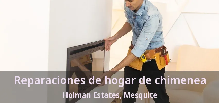 Reparaciones de hogar de chimenea Holman Estates, Mesquite - TX