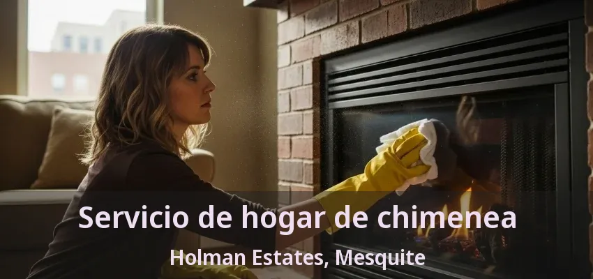 Servicio de hogar de chimenea Holman Estates, Mesquite - TX
