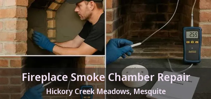 Fireplace Smoke Chamber Repair Hickory Creek Meadows, Mesquite - TX Fireplace Smoke Chamber Repair Hickory Creek Meadows, Mesquite - TX
