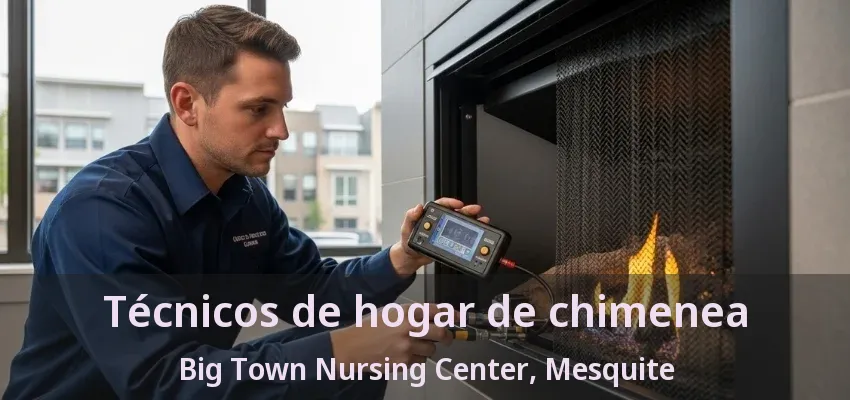 Técnicos de hogar de chimenea Big Town Nursing Center, Mesquite - TX