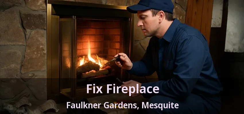Fix Fireplace Faulkner Gardens, Mesquite - TX Fix Fireplace Faulkner Gardens, Mesquite - TX