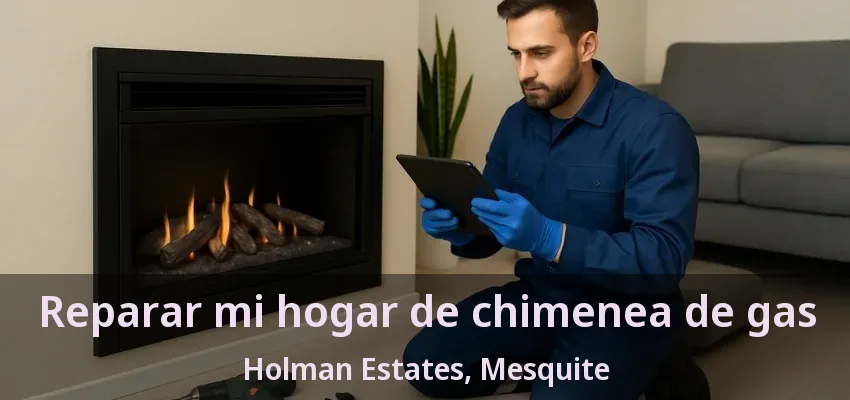 Reparar mi hogar de chimenea de gas Holman Estates, Mesquite - TX