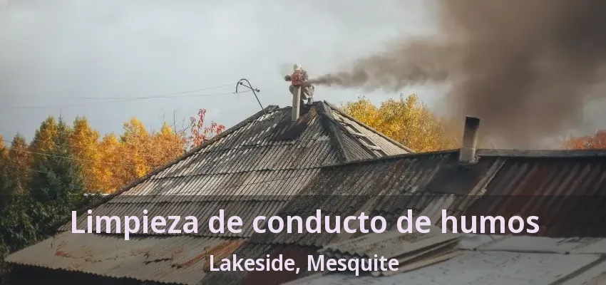 Limpieza de conducto de humos Lakeside, Mesquite - TX