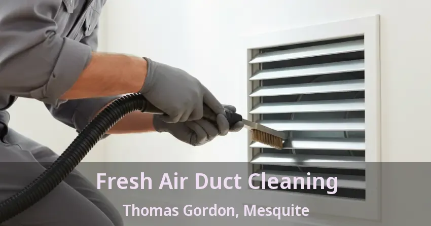 Fresh Air Duct Cleaning Thomas Gordon, Mesquite - TX Fresh Air Duct Cleaning Thomas Gordon, Mesquite - TX