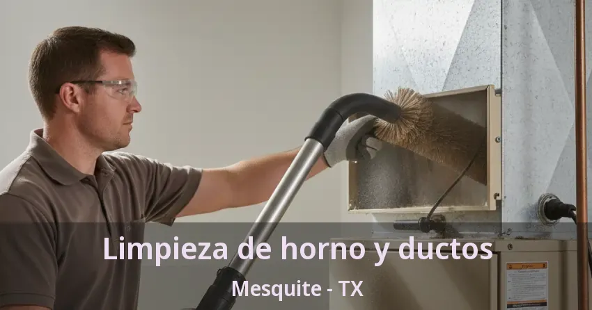 Limpieza de horno y ductos Mesquite - TX