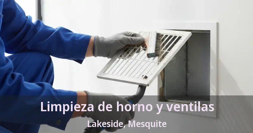 Limpieza de horno y ventilas Lakeside, Mesquite - TX