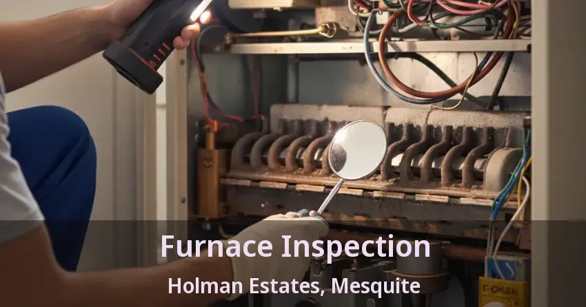 Furnace Inspection Holman Estates, Mesquite - TX