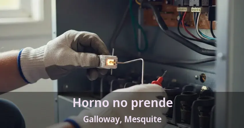 Horno no prende Galloway, Mesquite - TX Horno no prende Galloway, Mesquite - TX